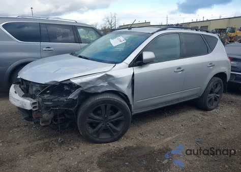 2007 Nissan Murano S z USA, uszkodzony, nr VIN JN8AZ08T97W511565